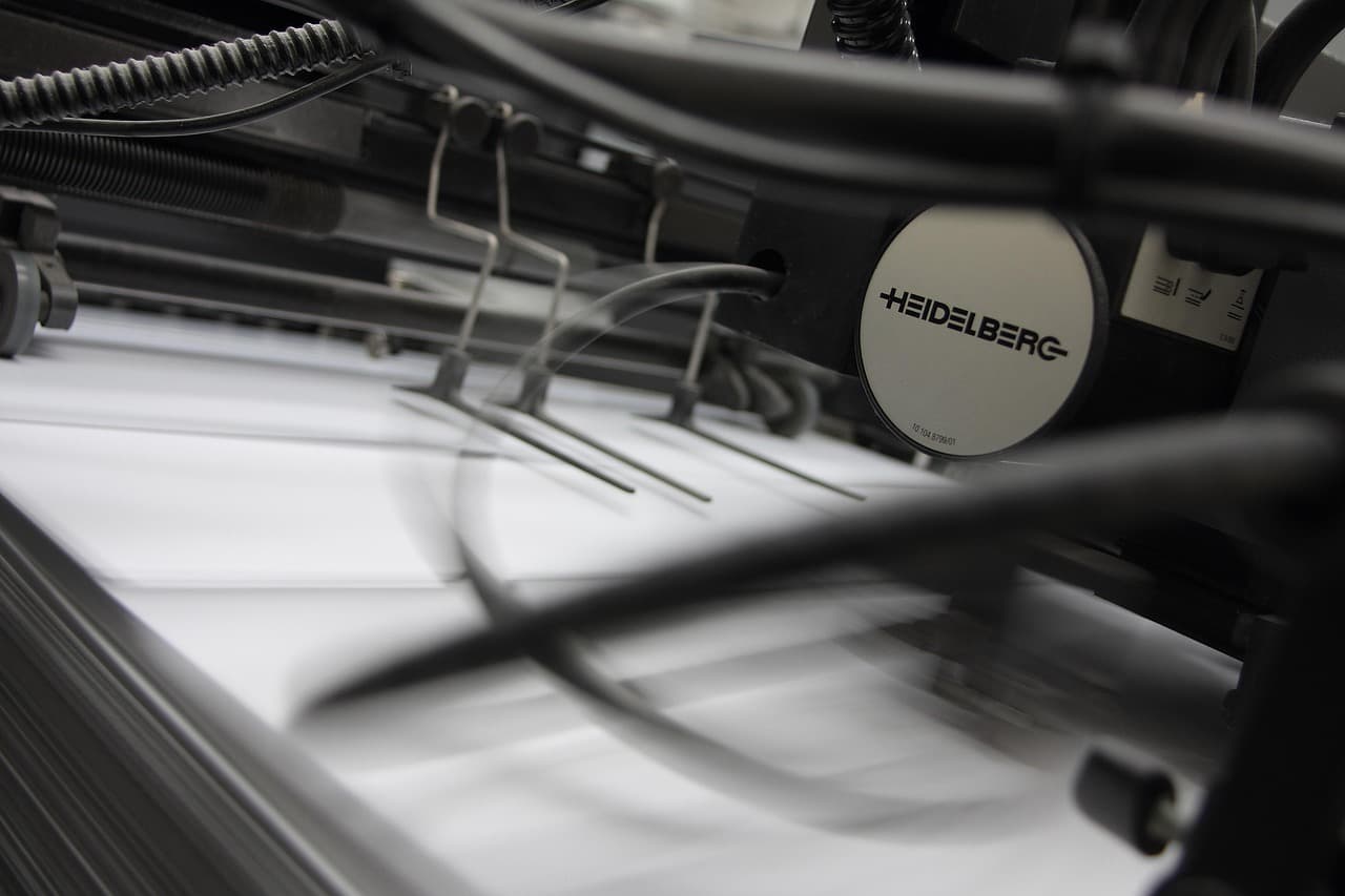 Modern print production floor